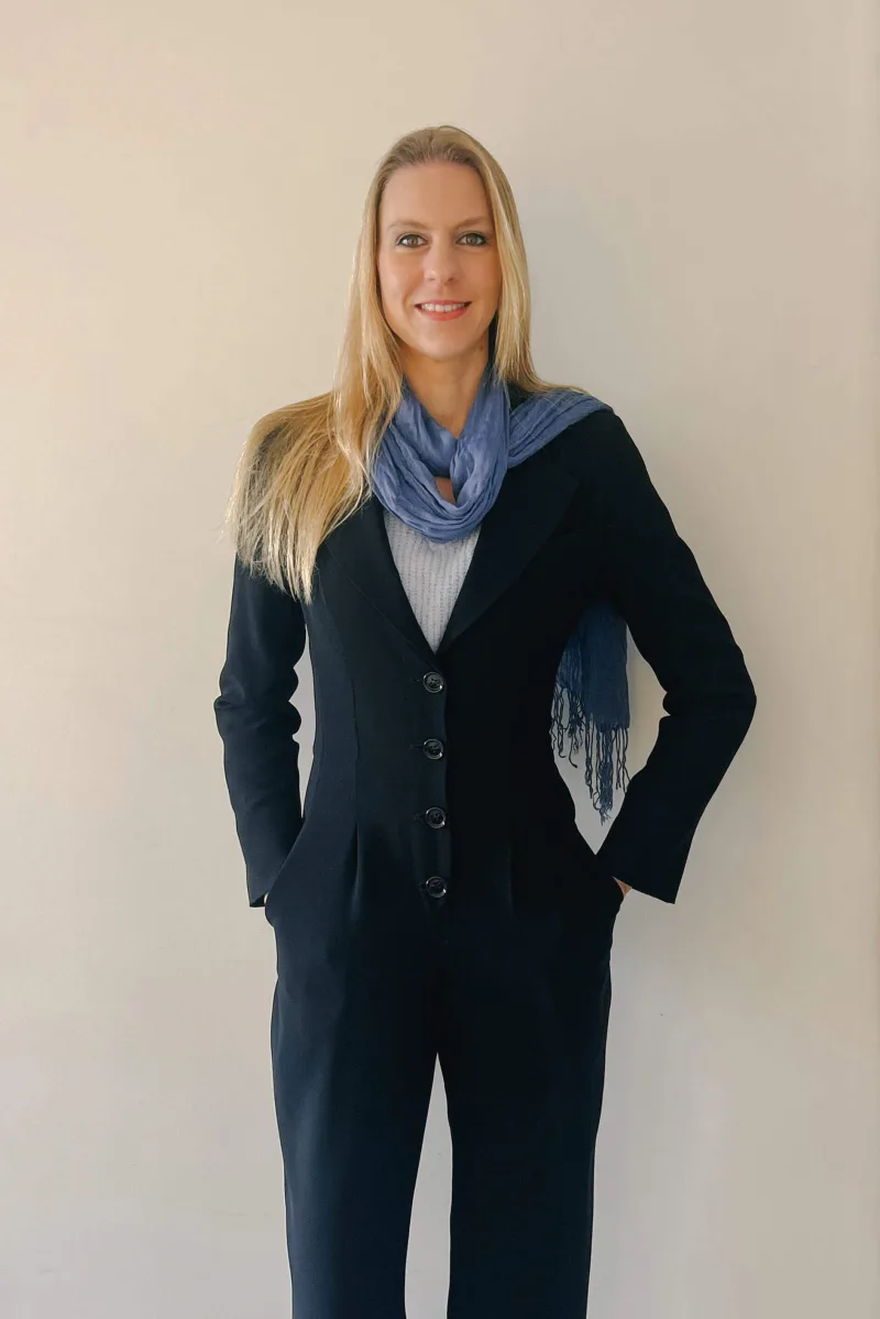 Stephanie Sprengel, corretora de imóveis em Curitiba